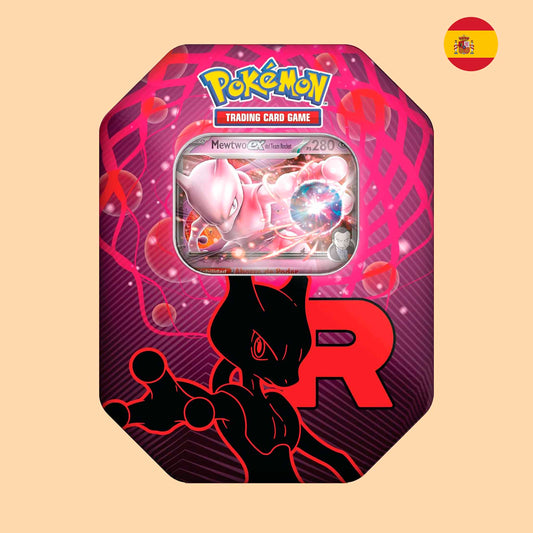 LATA TEAM ROCKET MEWTWO EX - ESPAÑOL