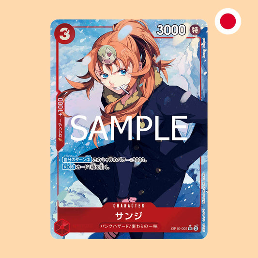 Carta One Piece Sanji Alt Art Royal Blood&nbsp;en japonés - One Piece Card Game