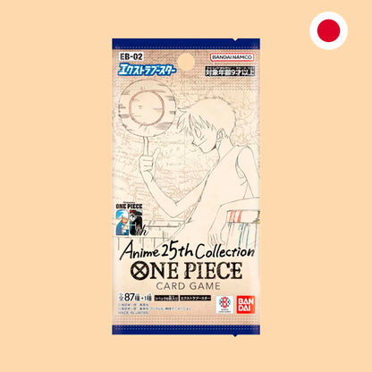 SOBRE ONE PIECE EB02 ANIME 25TH COLLECTION - JAPONES