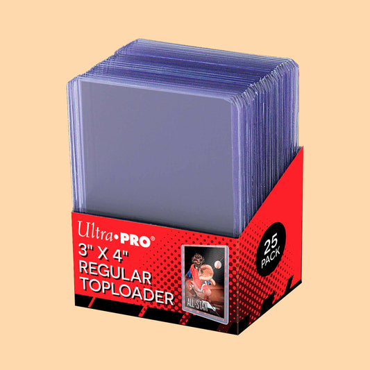 25 FUNDAS REGULAR TOPLOADER - ULTRA PRO