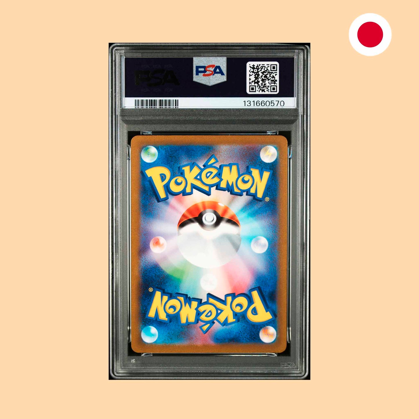 Vista Trasera Carta Pokémon Gradeada - PSA 10 Wartortle (SV2A 171)