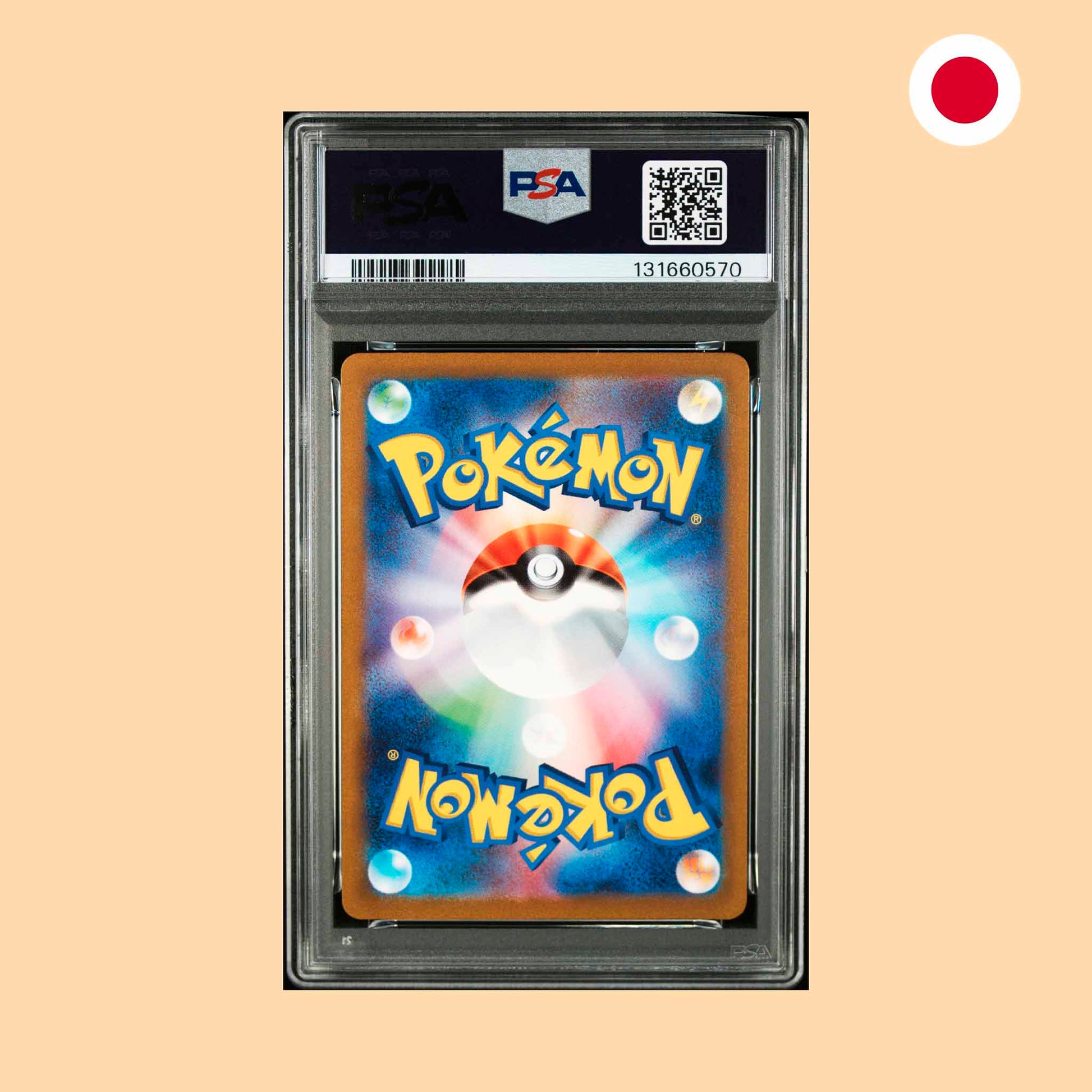 Vista Trasera Carta Pokémon Gradeada - PSA 10 Wartortle (SV2A 171)