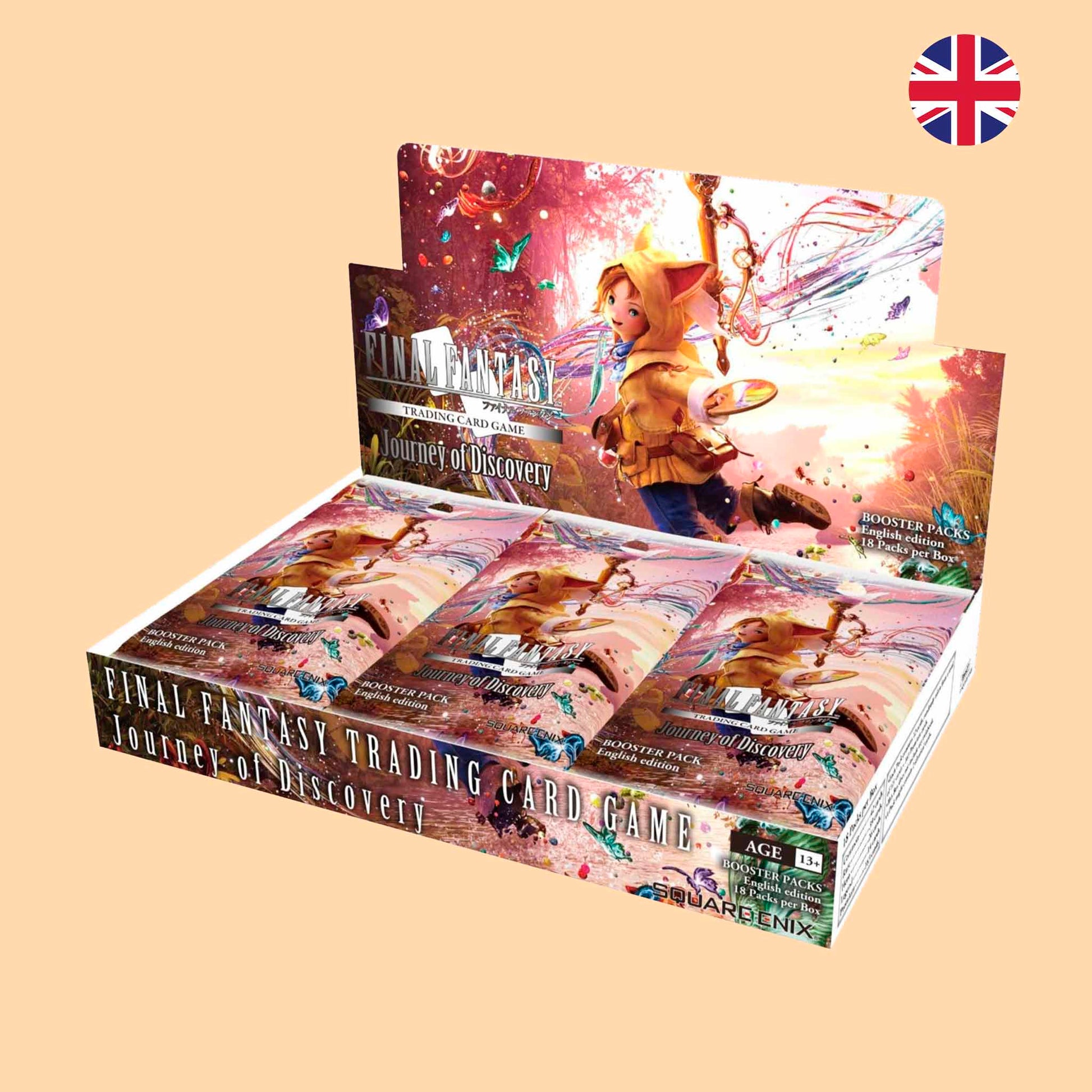Caja Final Fantasy TCG Journey of Discovery en inglés sellada
