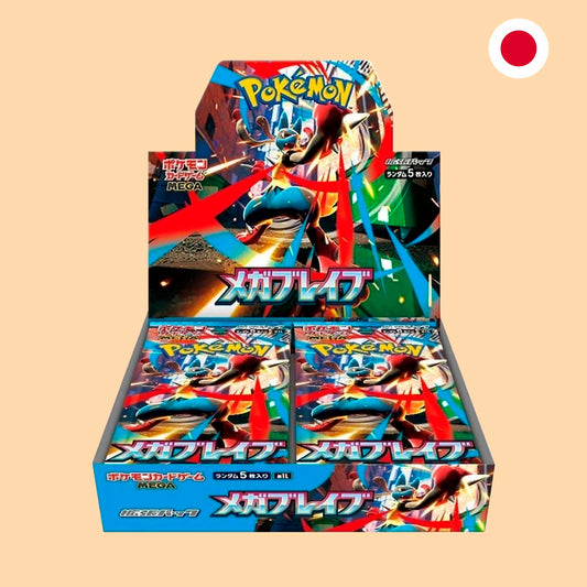 Caja Pokémon Mega Brave M1L japonesa sellada – Pokémon TCG