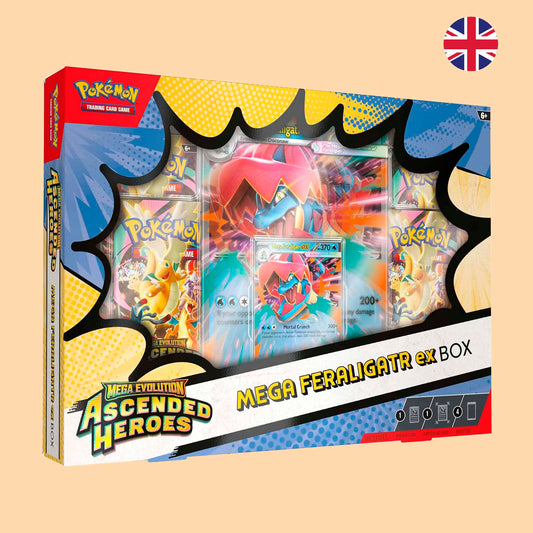 Ascended Heroes Collection Mega Feraligatr ex en español – Pokémon TCG