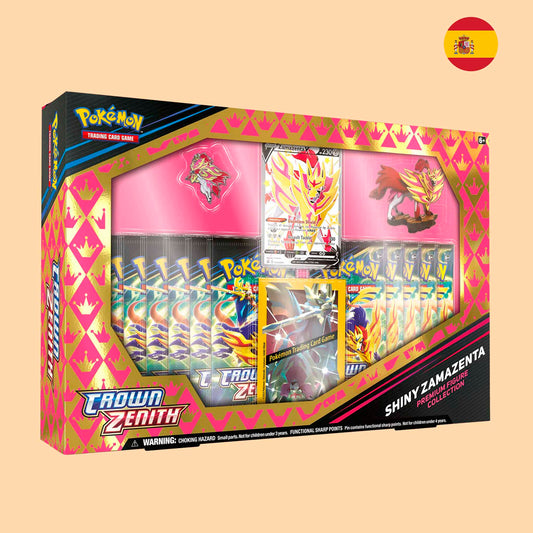 CAJA SHINY ZAMAZENTA ZENIT SUPREMO - ESPAÑOL