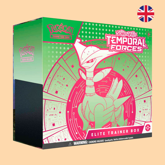 ETB CAJA DE ENTRENADOR ELITE TEMPORAL FORCES IRON LEAVES - INGLES
