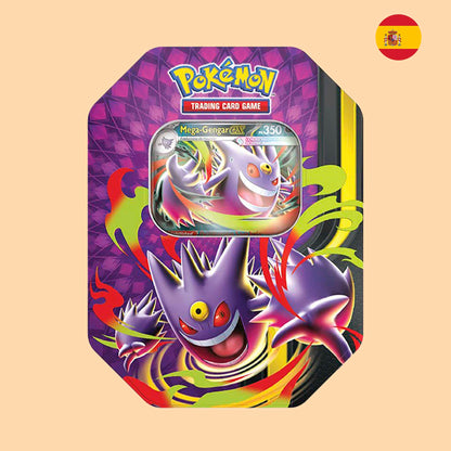 Lata Pokémon Mega Gengar en español - Pokémon TCG