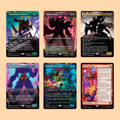 Mejores Cartas magic the gathering tmnt play booster box ingles tortugas ninja mtg