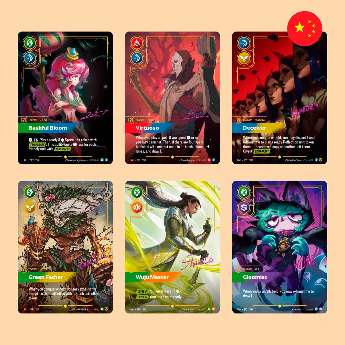 mejores cartas Riftbound Unleashed  - League of Legends TCG