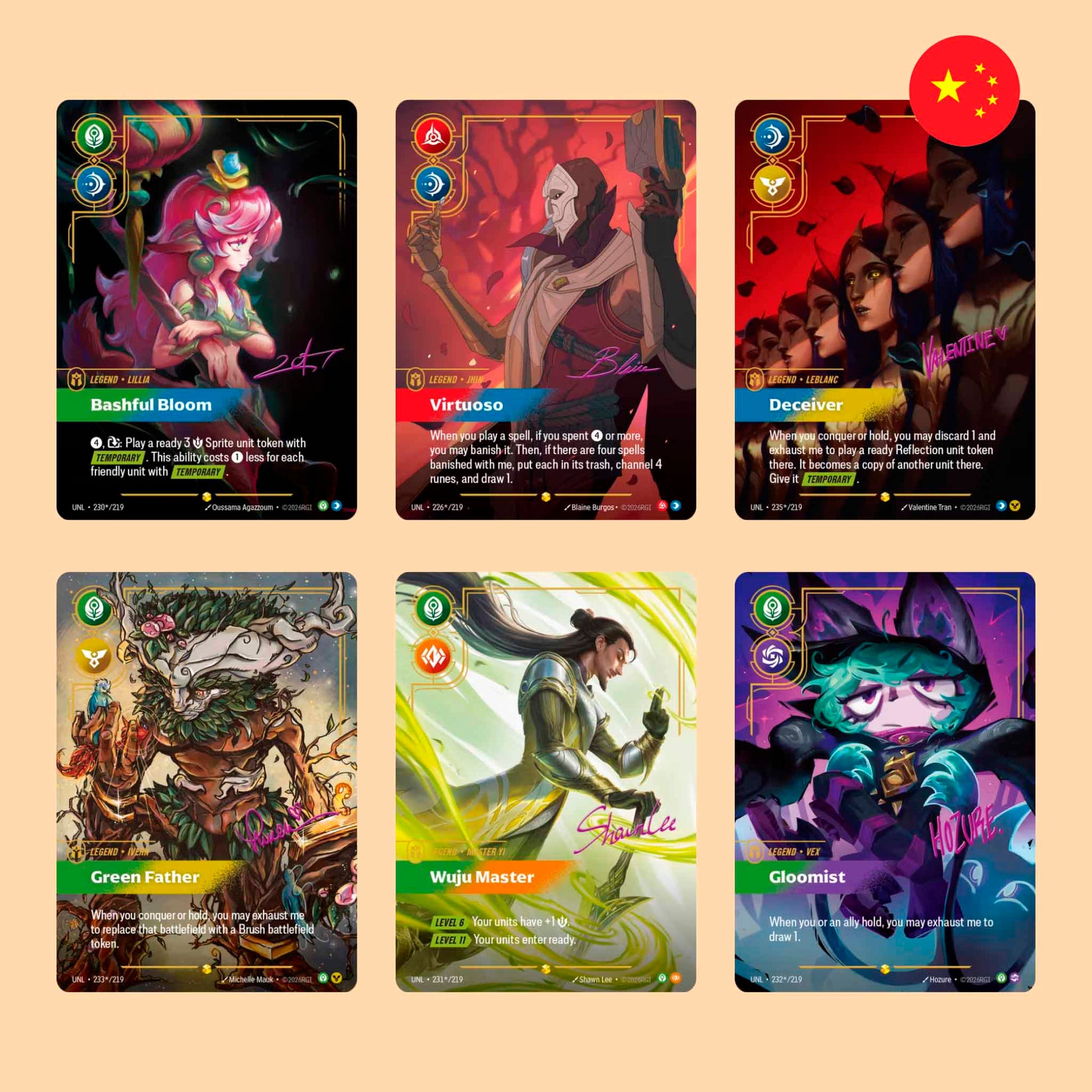 mejores cartas Riftbound Unleashed  - League of Legends TCG