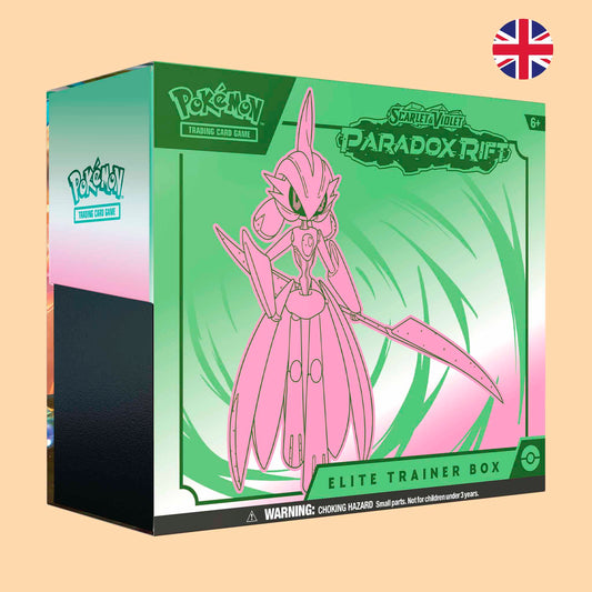 ETB CAJA DE ENTRENADOR ELITE PARADOX RIFT IRON VALIANT- INGLES