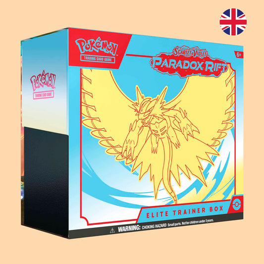 ETB CAJA DE ENTRENADOR ELITE PARADOX RIFT ROARING MOON - INGLES