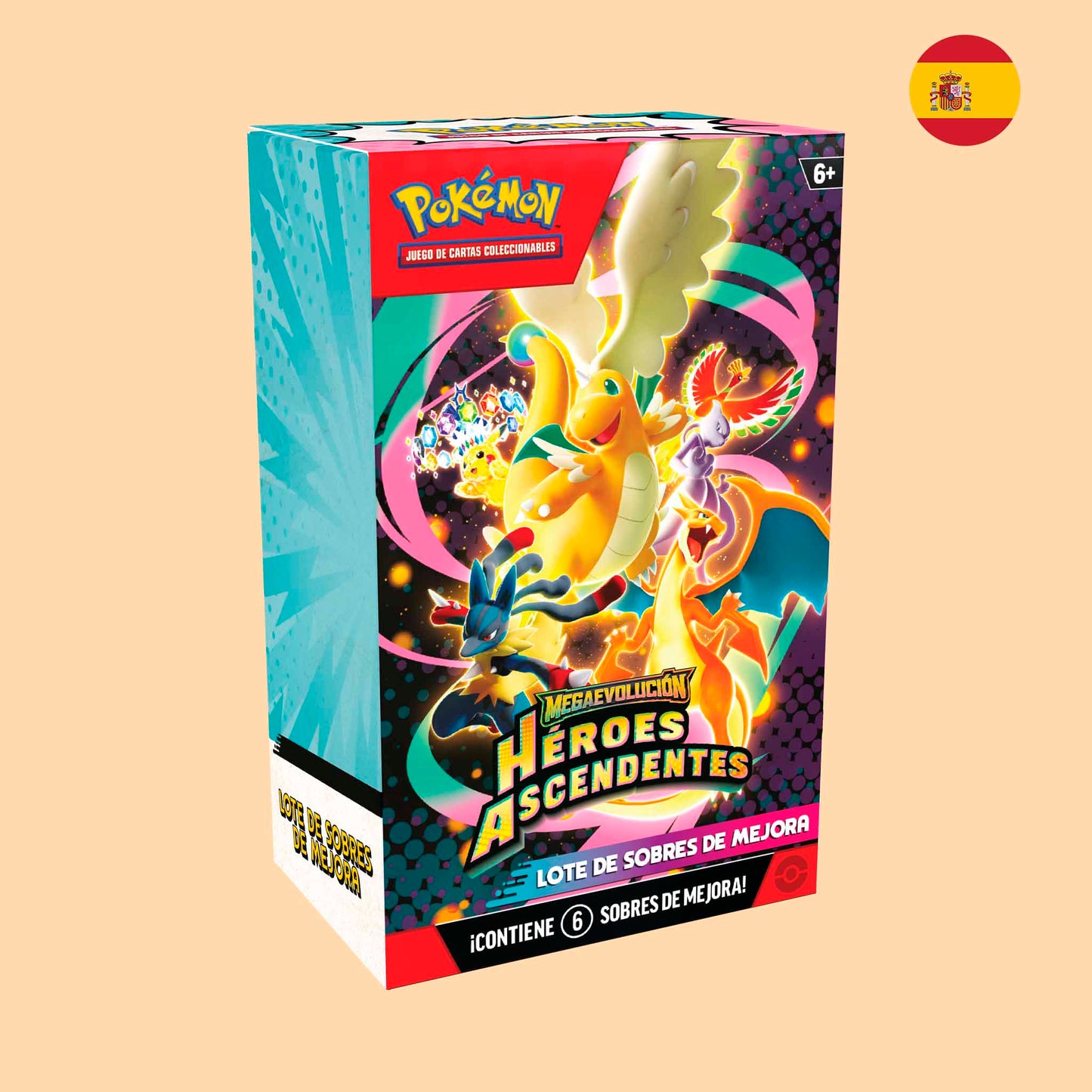 Booster Bundle Pokémon Héroes Ascendentes español sellado – Pokémon TCG