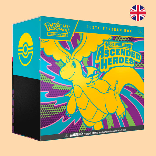 ETB Elite Trainer Box Ascended Heroes en ingles sellada – Pokémon TCG