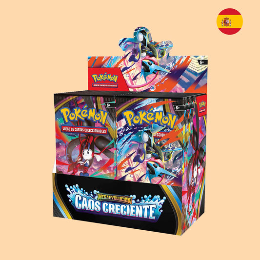 Caos Creciente Booster Box en español – Pokémon TCG