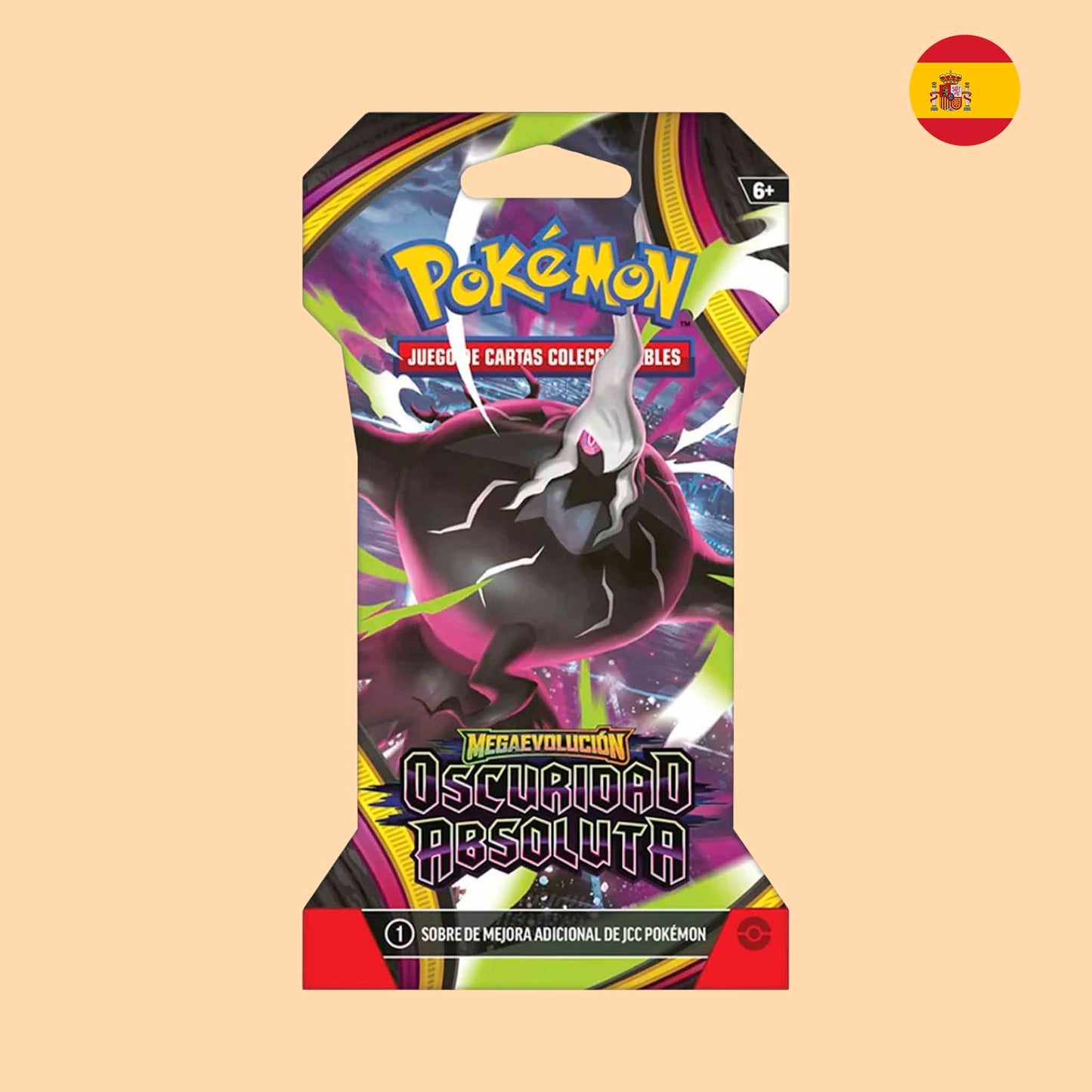 Sobre blister Pitch Black&nbsp; en español - Pokemon TCG