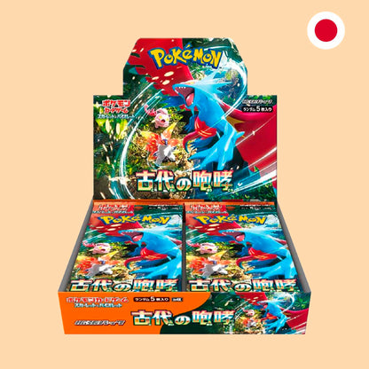 CAJA POKEMON ANCIENT ROAR SV4K - JAPONES